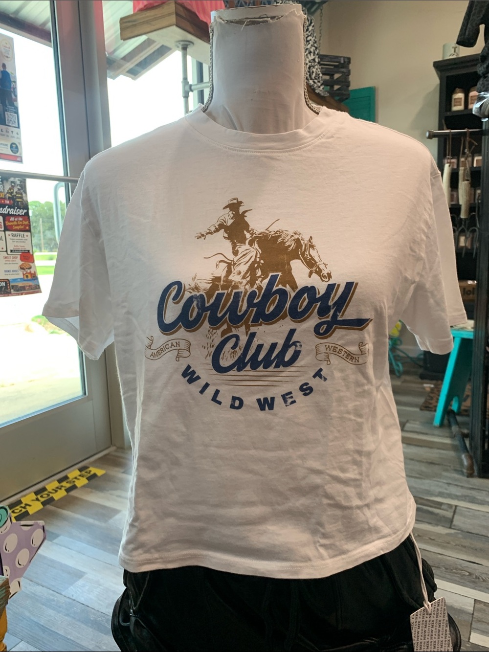 #160 White Short-Sleeve Graphic Tee -